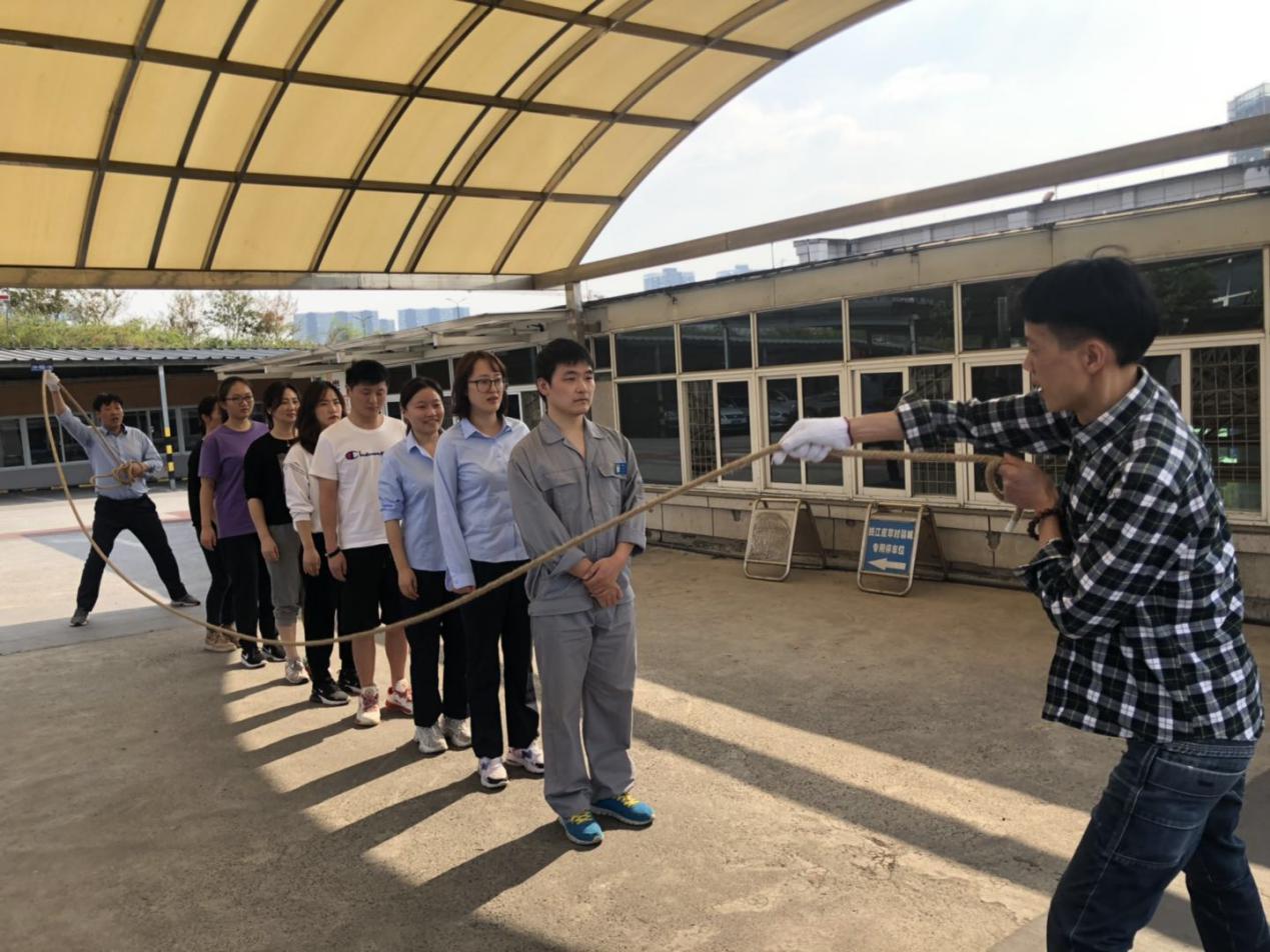钱江商城积极备战 2020年J9国际站备用集团第三届消防运动会 