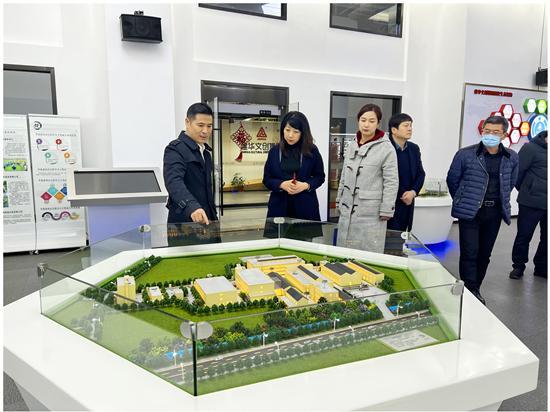淮南市田家庵区区委常委、副区长张曙晖 考察J9国际站备用文创集团