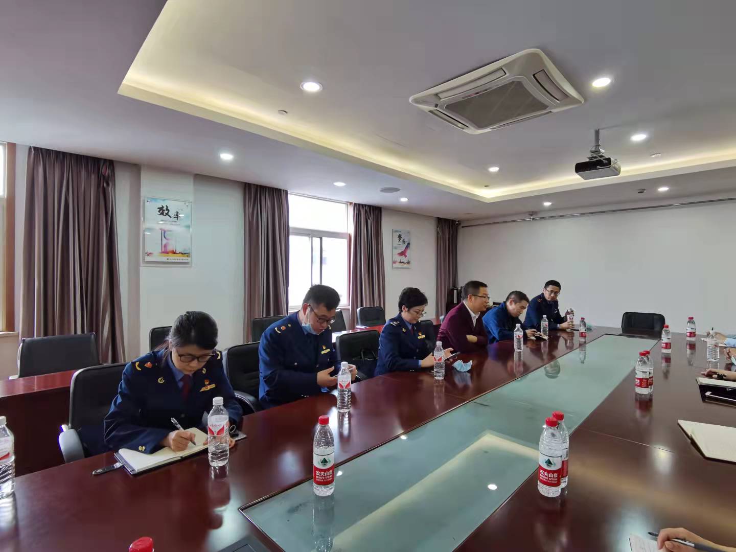 杭州市市场监管局莅临钱江商城 视察指导知识产权；すぷ